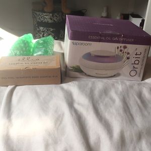 Essential oil diffuser with oils